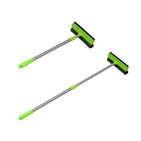 Glass Cleaner Window Squeegee, Double-Sided Window Brush, Scraper for Window Cleaning Tool