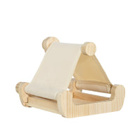 Solid Wood Parrot Bird Nest Resting Hammock Multifunctional Wooden Bird House for Cage Decoration