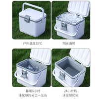 4.5Lpu保温箱冷藏箱户外露营摆摊冰块保存海鲜生物冷藏礼品手提