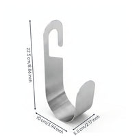 Hose Storage Hook Stainless Steel Faucet Hose Hook Space-Saving for Bathroom