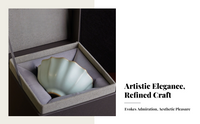 Porcelain sake cup, unique gift