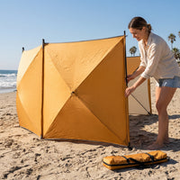 Outdoor Camping Windbreak Screen Portable Folding Wind Shield for BBQ Fishing Picnic
