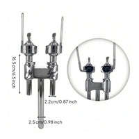 Drum Mounting Bracket Compact Drum Clamp with Support Rods Adjustable Mount Holder for Drummers