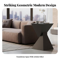 Double Pyramid Side Table Multi-Functional Household Furniture Compact