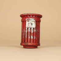 1/64 Scale Trash Can Highly Detailed 1/64 Scale Garbage Can Weathered Finish Resin Diorama Props for Hobbyists