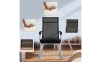 Cantilever Chair Padded Mesh Office Chair Modern for Professionals, Students, Meeting Room, Study