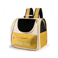 Cat Carrier Backpack Breathable Cat Backpack with Transparent Front Portable
