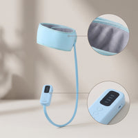 Rechargeable Airbag Head Massager Heated Electric Head Massage Band Portable Heat for Office Workers