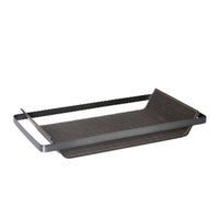 Tray with Leather Liner Rectangular Valet Tray Textured for Home Decorators