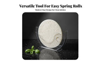 Reusable Rice Paper Water Holder Easy to Clean Rice Paper Water Bowl Mess-Effortless Vietnamese Crisp Roll Dipper Long-Lasting for Home Cooks, Cooking Enthusiasts, Party Hosts, Meal Process, Parties, Family Meals, Dining Table