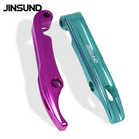JINSUND自行车折叠手柄安全扣批发 高强度铝合金折叠车改装配件