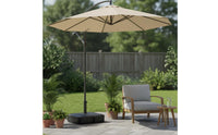Fillable Umbrella Base Rectangular Plastic Umbrella Base Raised Socket