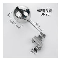 Automatic Stainless Steel Buoyant Valve Heavy Duty Buoyant Valve with Adjustable Elbow for Plumbers, Diyers