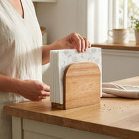 Wooden Tissue Box Holder Vertical Home Storage Long-Lasting for Tabletop