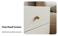 3-Drawer Chest Modern Design Bedside Table Easy to Clean for Entryway, Hallway