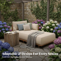 Weather-Resistant Rope-Woven Sofa and Armchair Set Water paddings Outdoor Furniture Modern Design Patio Seating Group Easy Maintenance for guest accommodation Businesses, Hotel Owners, Homeowners, Terrace, rearyard, waterside, Balcony