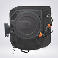Garden Hose Reel Cover with Drawstring Dustproof for Backyard