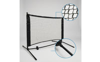 Easy to Assemble Sports Net System with Metal Frame Fast Setup Portable Sports Net Heavy-Duty for Driveway