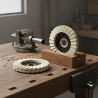 7 Pieces Wool Polishing Wheel and Kit Quick Rust Removal for Workshop