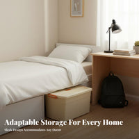 Under-Bed Rolling Bin Stackable Under-Bed Rolling Drawer With Lid for Homeowners