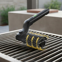Electric Grill Brush Adjustable Angle Rechargeable Barbecue Scrubber Waterproof