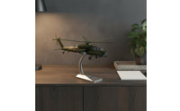 Z-21 Attack Helicopter Model High Detailed 1:48 Scale Helicopter Model Collectible Gift for Aviation Fans, Desk Decoration, Office