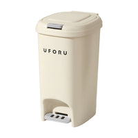 Step Pedal Trash Can Handseffortless Pedal Bin Rectangular for Office
