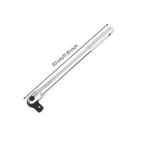 Anti Slip Handle 1/2 Inch Swivel Socket Wrench Cr-V Flex Steel-Head Ratchet Wrench Mirror Finish Hand Tool Corrosion-Resistant for Auto Repair Workers