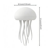 Voice Control Jellyfish Lamp USB Powered Jellyfish Lamp Dimmable for Bedside