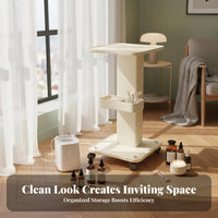 Cosmetic Machine Stand With Wheels Cosmetics Studio Trolley Rolling Equipment Stand Stable Framework Spa Instrument Cart