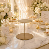 2-Tier Cake Stand Lightweight Tiered Dessert Stand Modern for Weddings, Bakers