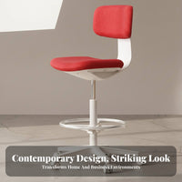 Adjustable Saddle Stool Modern modern bar Chair 360-Degree rotate for residents