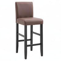 High Stool with supportrest Sturdy Frame High Chair with supportrest Non-Slip Feet