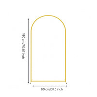 Gold Metal Arch Frame Decorative Wedding Arch Frame Easy Assembly for Events