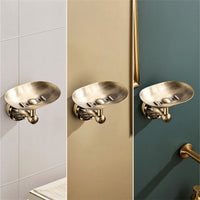 Soap Dish with Mounting Hardware Long-Lasting Wall Soap Dish for Homeowners