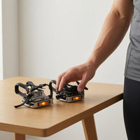 9/16 Threaded Cycle Pedals Cage-Style Toe Strap Pedals Textured Grip Bike Pedal Strap