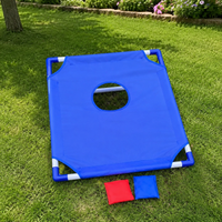 Bean Bag Toss Garden Games, 57x58x18.5cm Outdoor & Indoor Play for Kids 4-6 Years, Easter Games for Families