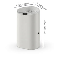 Touchless Cotton Swab Dispenser USB-C Vanity Organizer Hygienic