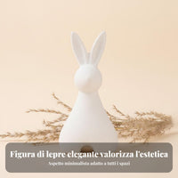 Ceramic Rabbit Figurine Cute Ceramic Rabbit Statue Creative Design
