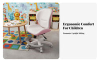 Adjustable Rolling kids' Chair Ergonomic Design children's Furniture Universal Casters Breathable Mesh Spine Support