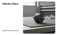 Floor Washer Small Wheel Effortless Movement Replacement Caster Wheel