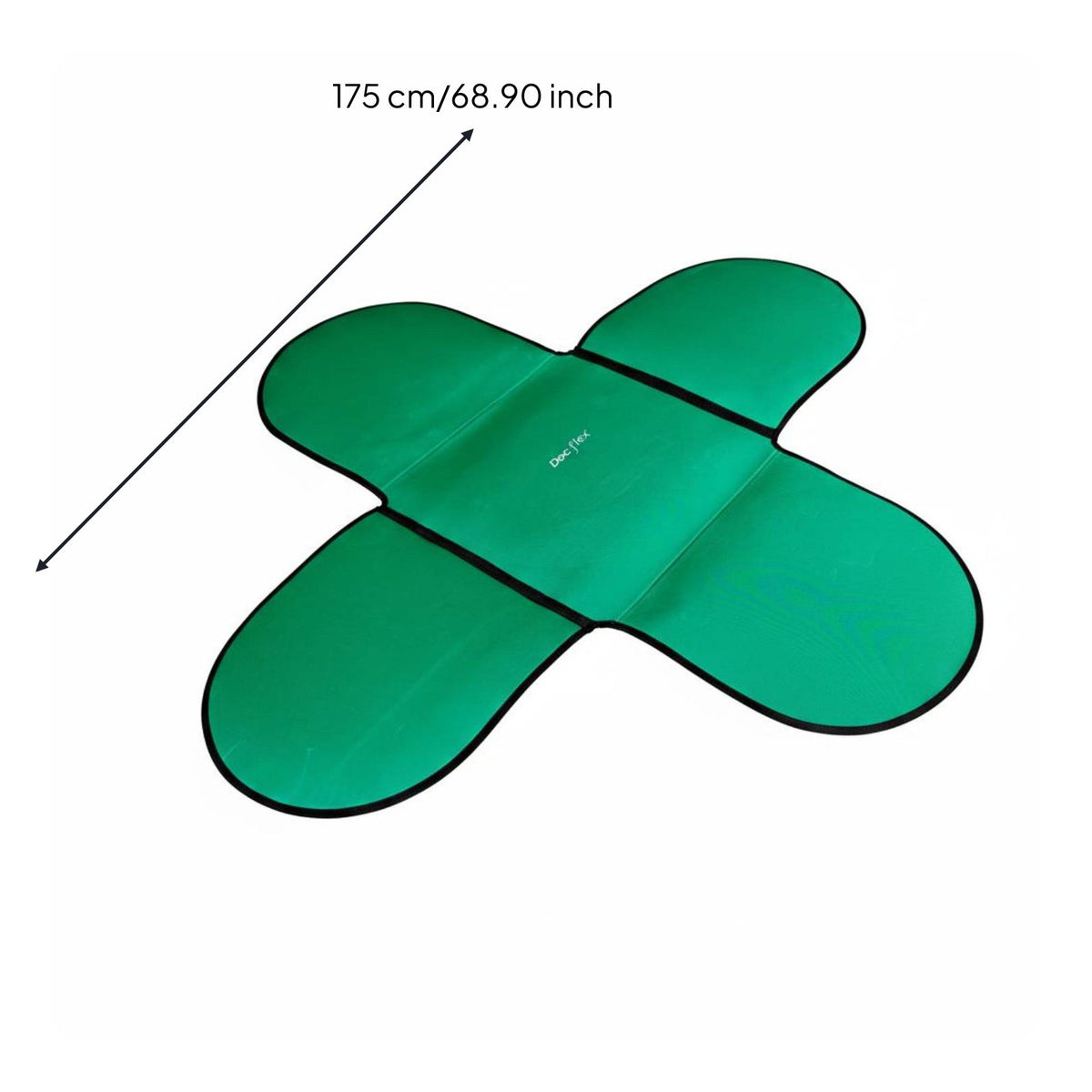 Folding Exercise Mat Non-Slip Portable Workout Mat Odorless Material