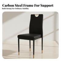 Stackable Highspine Chair Modern & Design Armless Dining Chair Sturdy Business-Grade Grade for Families, Banquet Hall