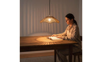 Hat Lamp Shade Retro Woven Lampshade Artistic Imperfection Home Lighting for Restaurant