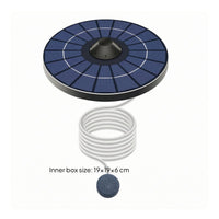 Solar Aerator Pump Coiled Tube Pond Aerator Air Stone Air Stone