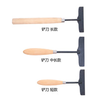 现货批发陶泥造型铲刀木柄套装修坯刮刀软陶雕刻工具手工泥塑专用