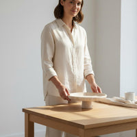 Mineral Serving Tray Nordic Travertine Fruit Bowl Scratch Resistant Marble Tray for Tabletop