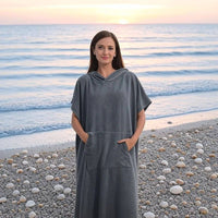 Adult quick drying swimsuit cloak towel | microfiber beach c