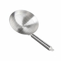 Stainless Steel Skimmer Spoon Sturdy Wire Strainer Ladle Easy to Clean