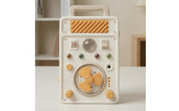 Child-Centered Busy Board with Fan Interactive Switch Board Toy Sensory Educational for Toddlers, Preschoolers, Kids, Home